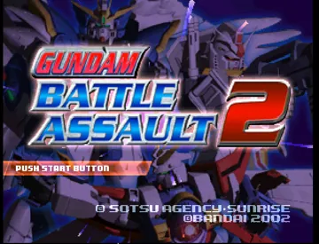 Gundam Battle Assault 2 (US) screen shot title